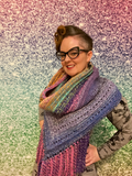 Wild Oleander Hooded Scarf - Adult