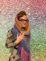 Wild Oleander Hooded Scarf - Adult