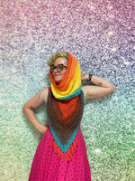 Wild Oleander Hooded Scarf - Adult