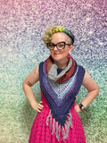 Wild Oleander Hooded Scarf - Adult