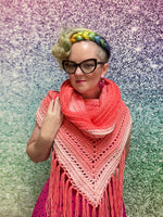 Wild Oleander Hooded Scarf - Adult