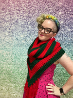 Wild Oleander Hooded Scarf - Adult