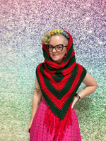 Wild Oleander Hooded Scarf - Adult