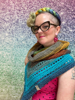 Wild Oleander Hooded Scarf - Adult