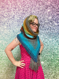 Wild Oleander Hooded Scarf - Adult