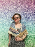Wild Wisteria Shawl - Adult - Wool