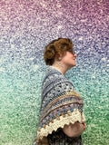 Wild Wisteria Shawl - Adult - Wool