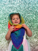 Wild Oleander Hooded Scarf - Toddler