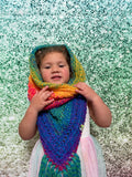 Wild Oleander Hooded Scarf - Toddler