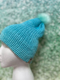 Knit Beanie with Pom