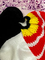 Knit Earwarmer with Design