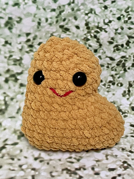 MADE TO ORDER Jumbo Chicken Nugget Crochet Plushie