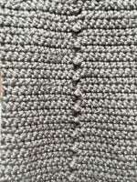 Picot Scarf & Earflap Hat with Dual Poms - Youth