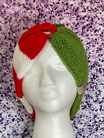 Knit Earwarmer with Design