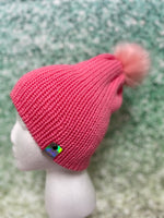 Knit Beanie with Pom