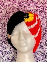 Knit Earwarmer with Design