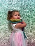 Wild Oleander Hooded Scarf - Toddler