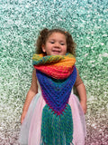 Wild Oleander Hooded Scarf - Toddler